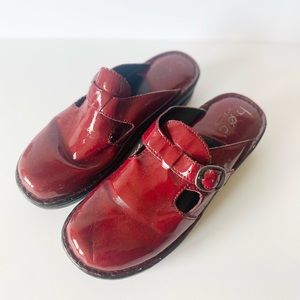 B.O.C Born Concepts Red Patent Leather Mules